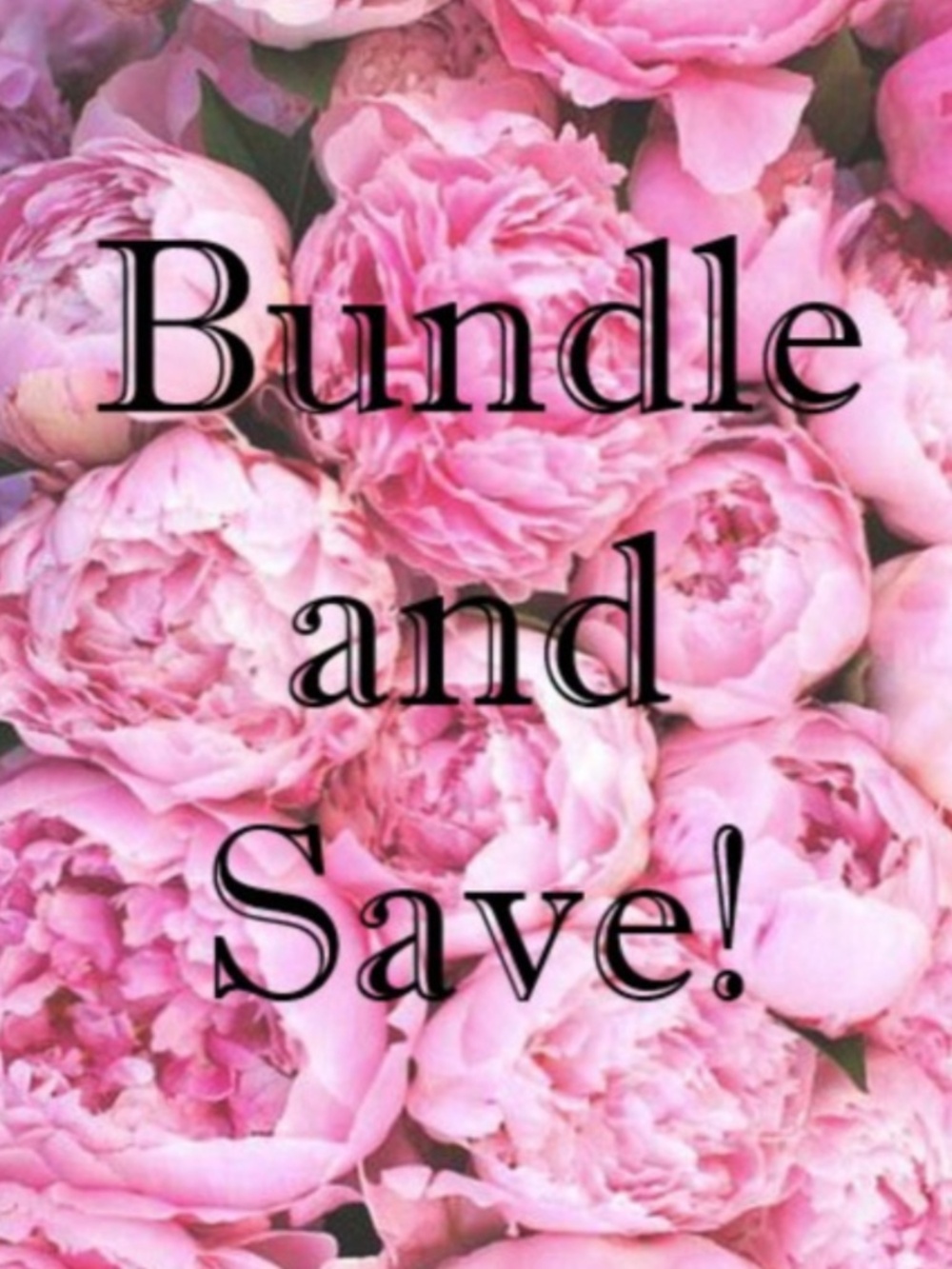 Bundle and Save on shipping 💕